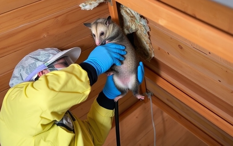 Roof & Ceiling Possum Removal in Darley